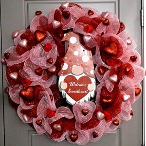 Custom Valentine's Day Wreath